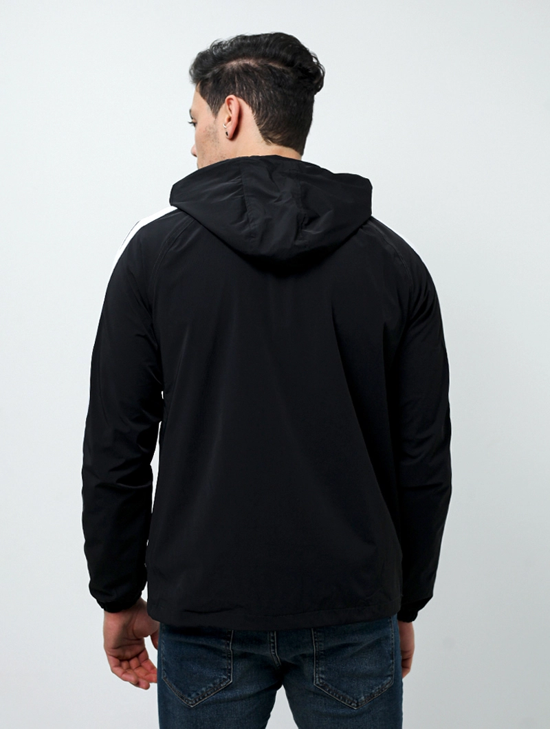 Blouson à capuche zippé